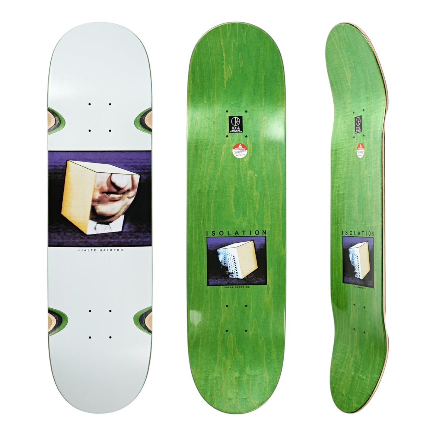 Polar Skate Co - Hjalte Halberg - Isolation - wheel wells - 8.5"