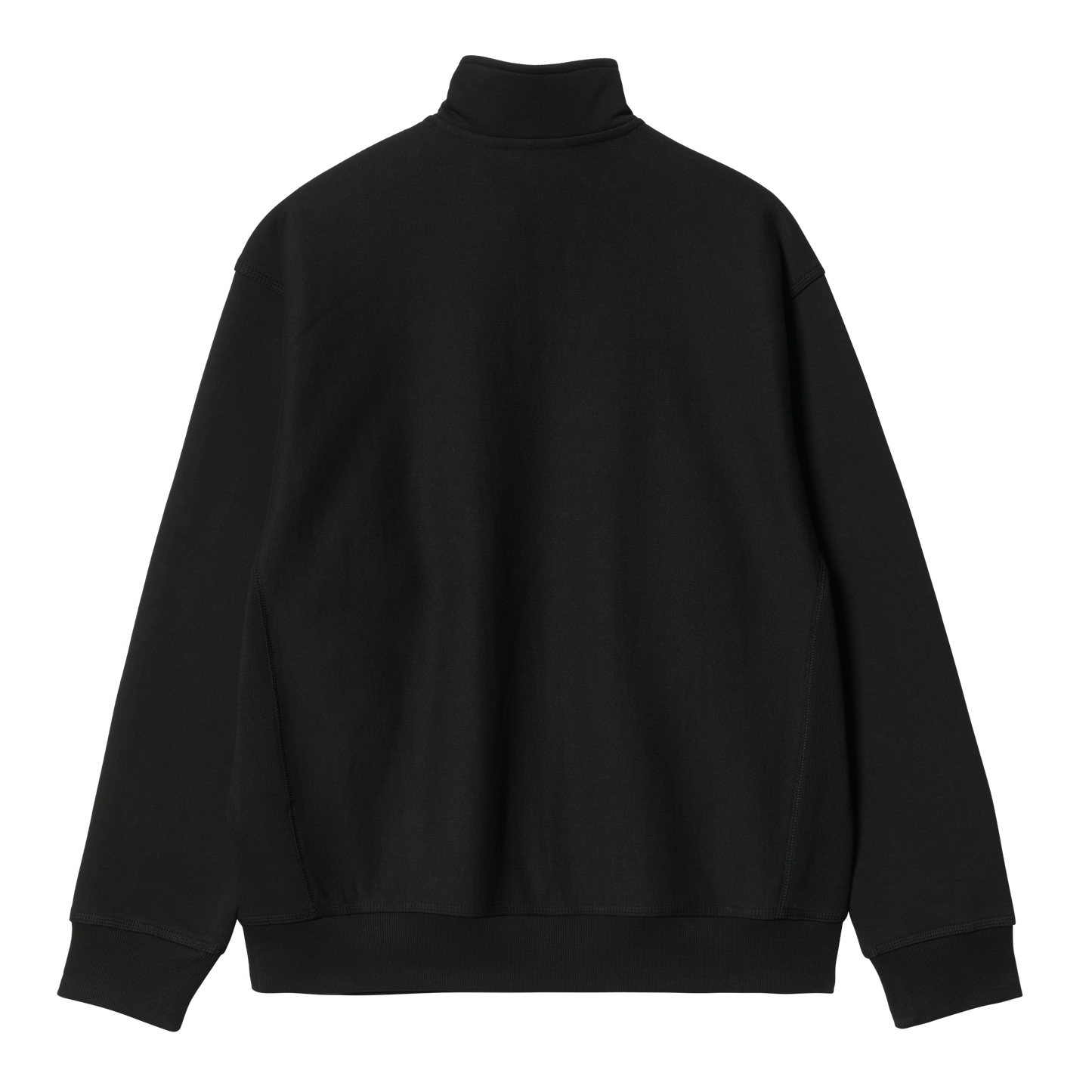 Carhartt WIP Half Zip American Script Sweat - Black