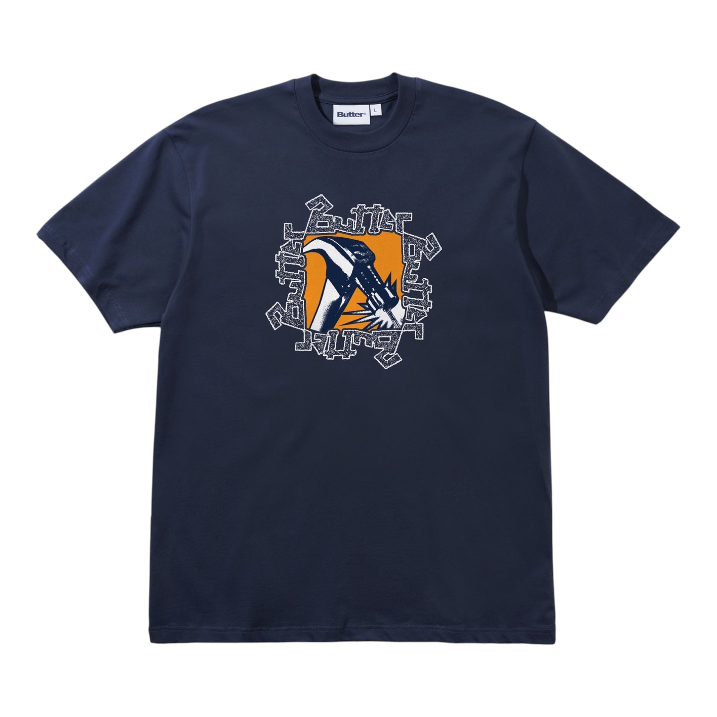 Butter Goods - Hammer Tee - Midnight
