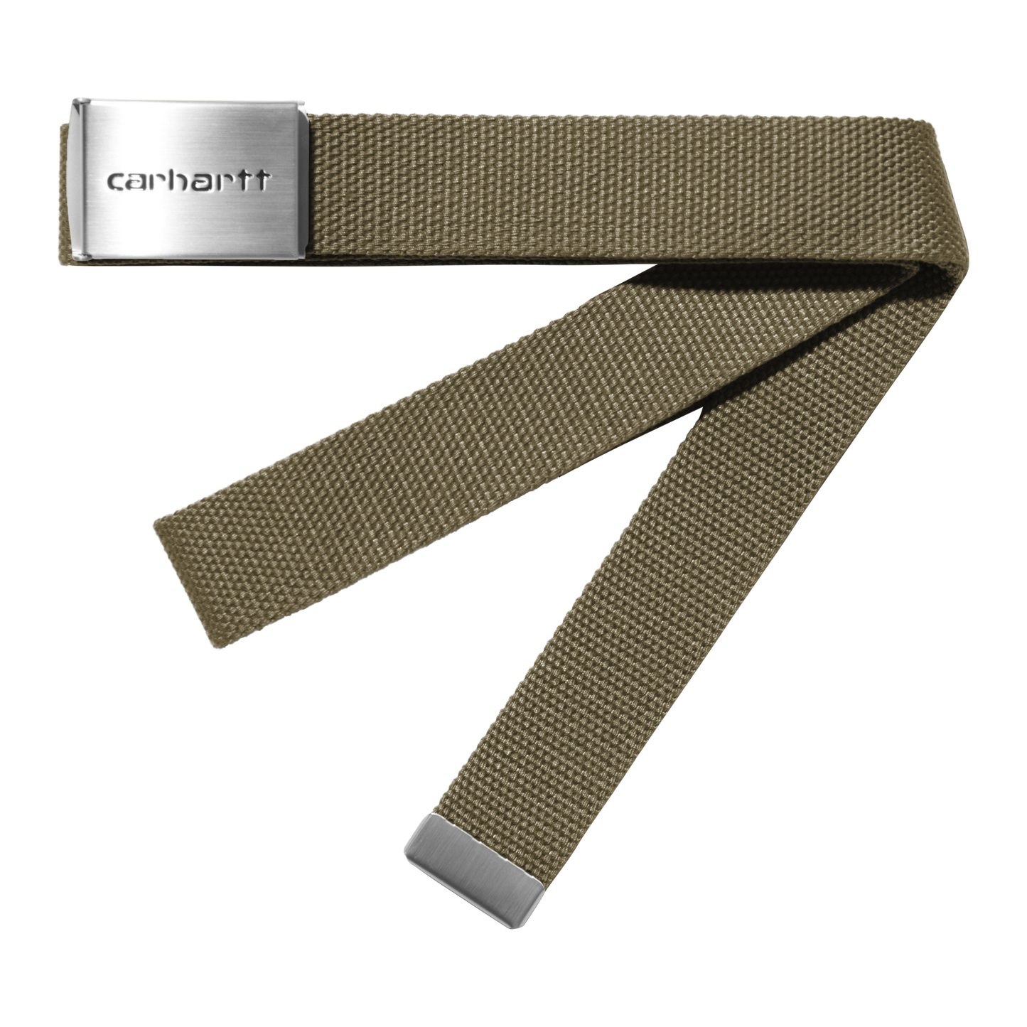 Carhartt WIP Clip Belt Chrome - Brass