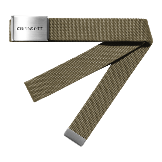 Carhartt WIP Clip Belt Chrome - Brass