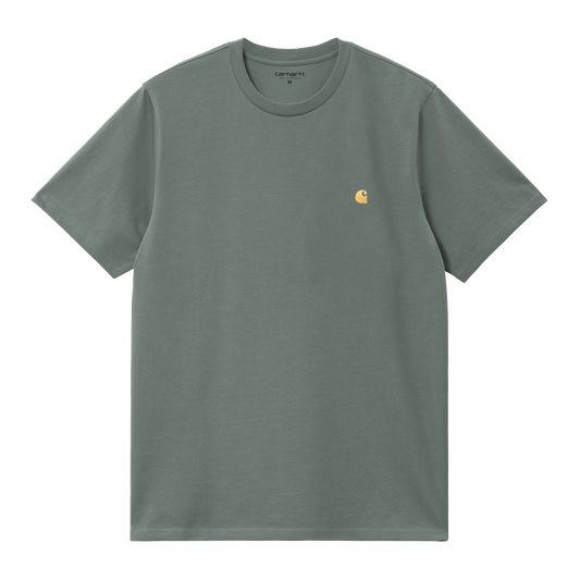 Carhartt WIP S/S Chase T-Shirt - Velvet Green / Gold