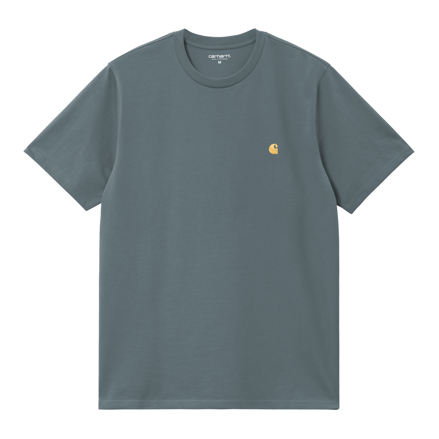 Carhartt WIP S/S Chase T-Shirt - Cozy Blue / Gold