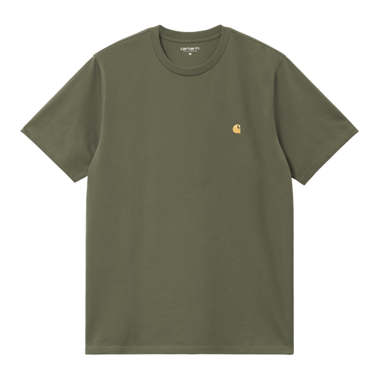 Carhartt WIP S/S Chase T-Shirt - Leaf / Gold