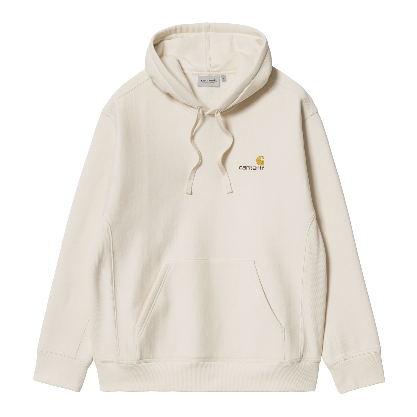 Carhartt WIP Hooded American Script Sweat - Natural