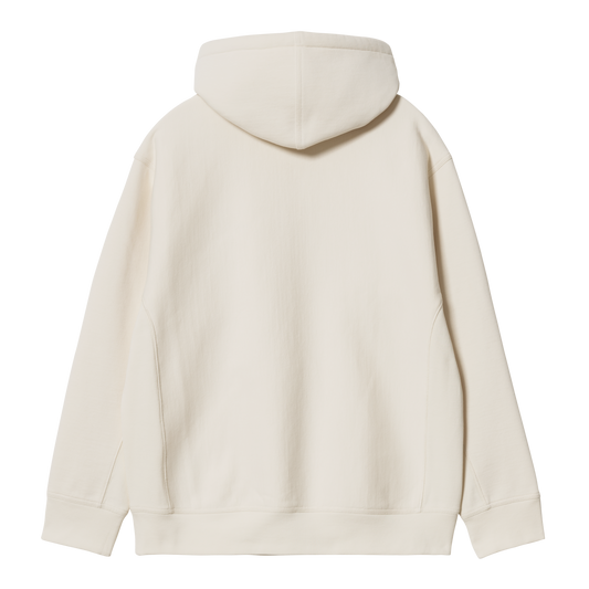 Carhartt WIP Hooded American Script Sweat - Natural