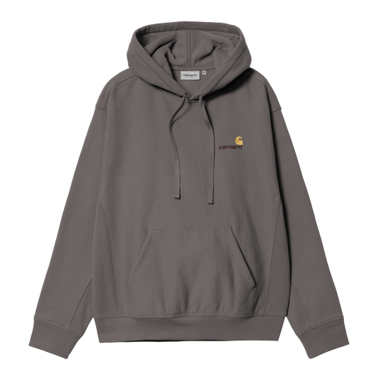 Carhartt WIP Hooded American Script Sweat - Porphyry