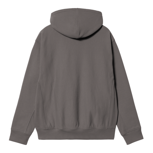 Carhartt WIP Hooded American Script Sweat - Porphyry