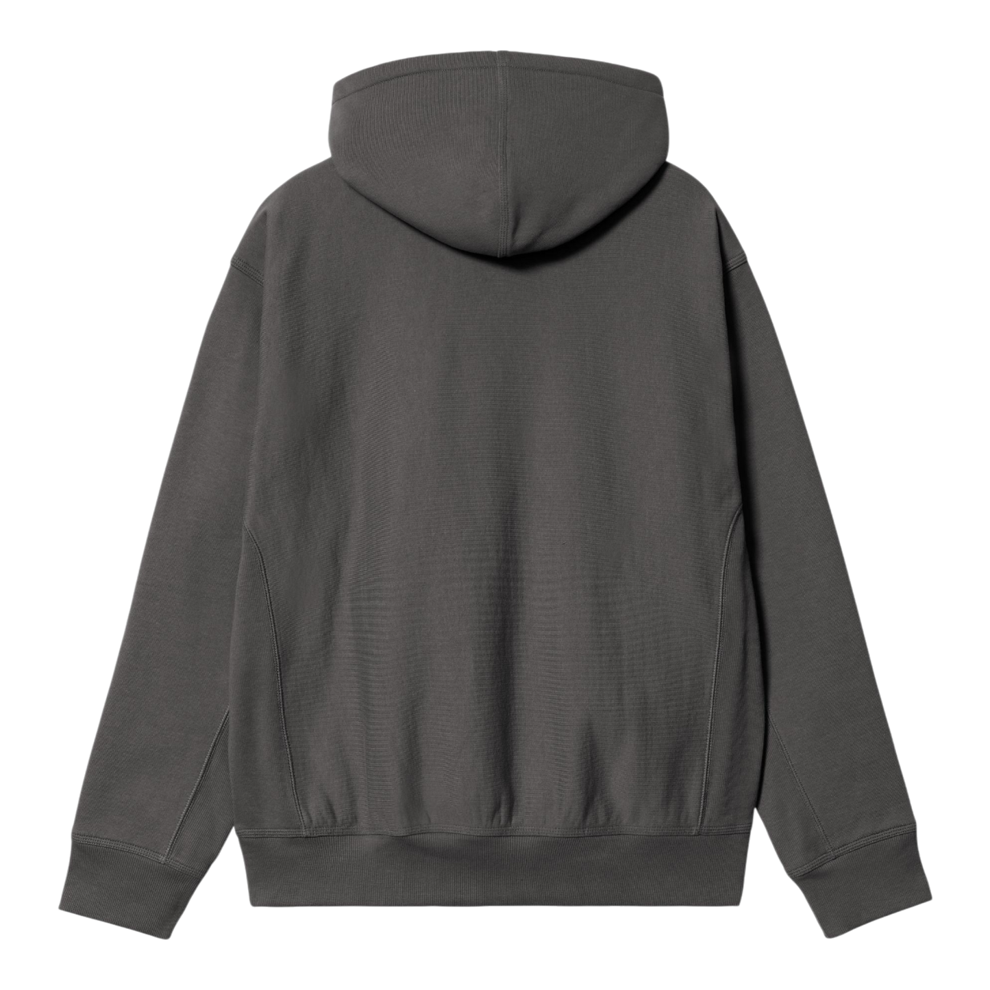 Carhartt WIP Hooded American Script Sweatshirt - Graphite