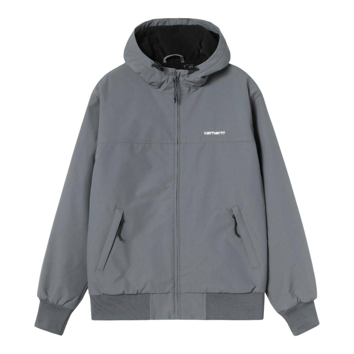 Carhartt WIP Hooded Sail Jacket- Styx / White