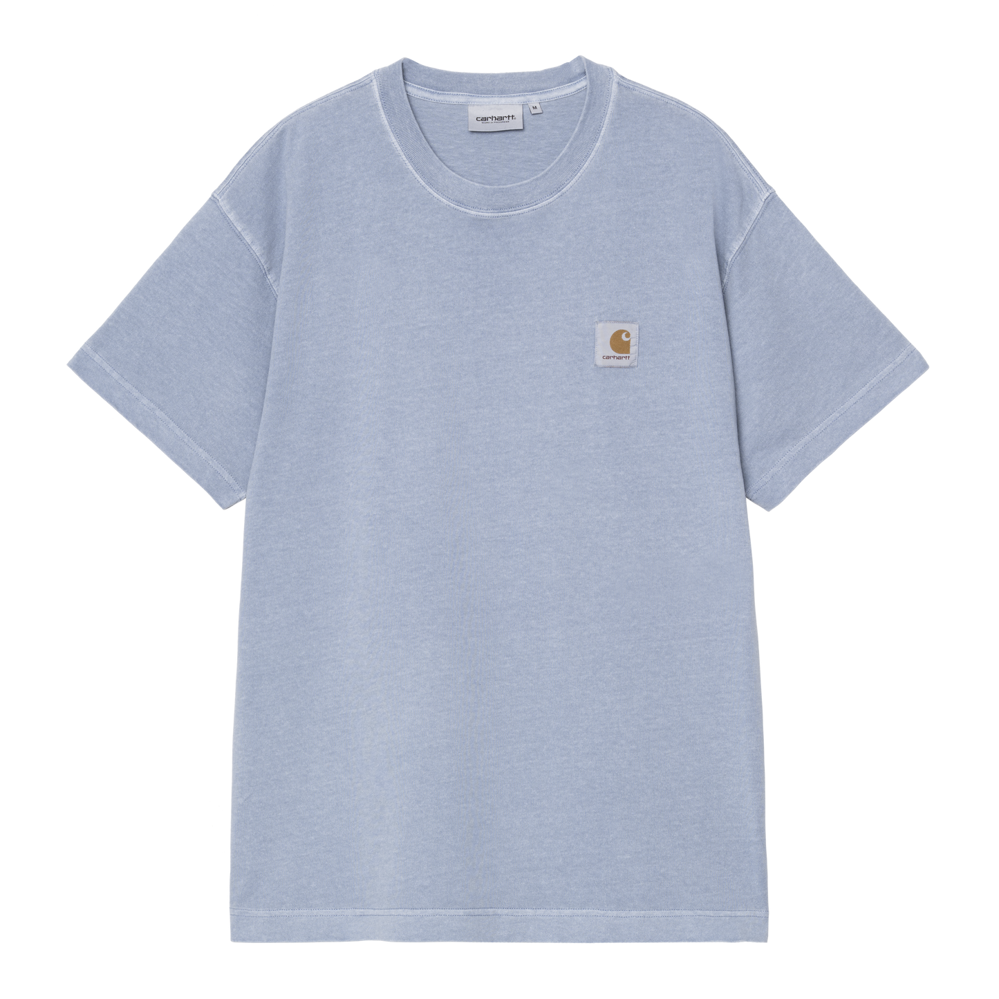 Carhartt WIP S/S Nelson T-Shirt - Gentle Blue Garment Dyed