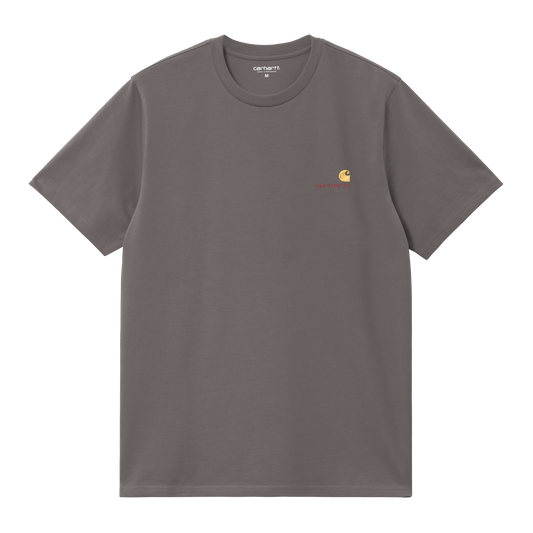 Carhartt WIP S/S American Script T-Shirt - Porphyry