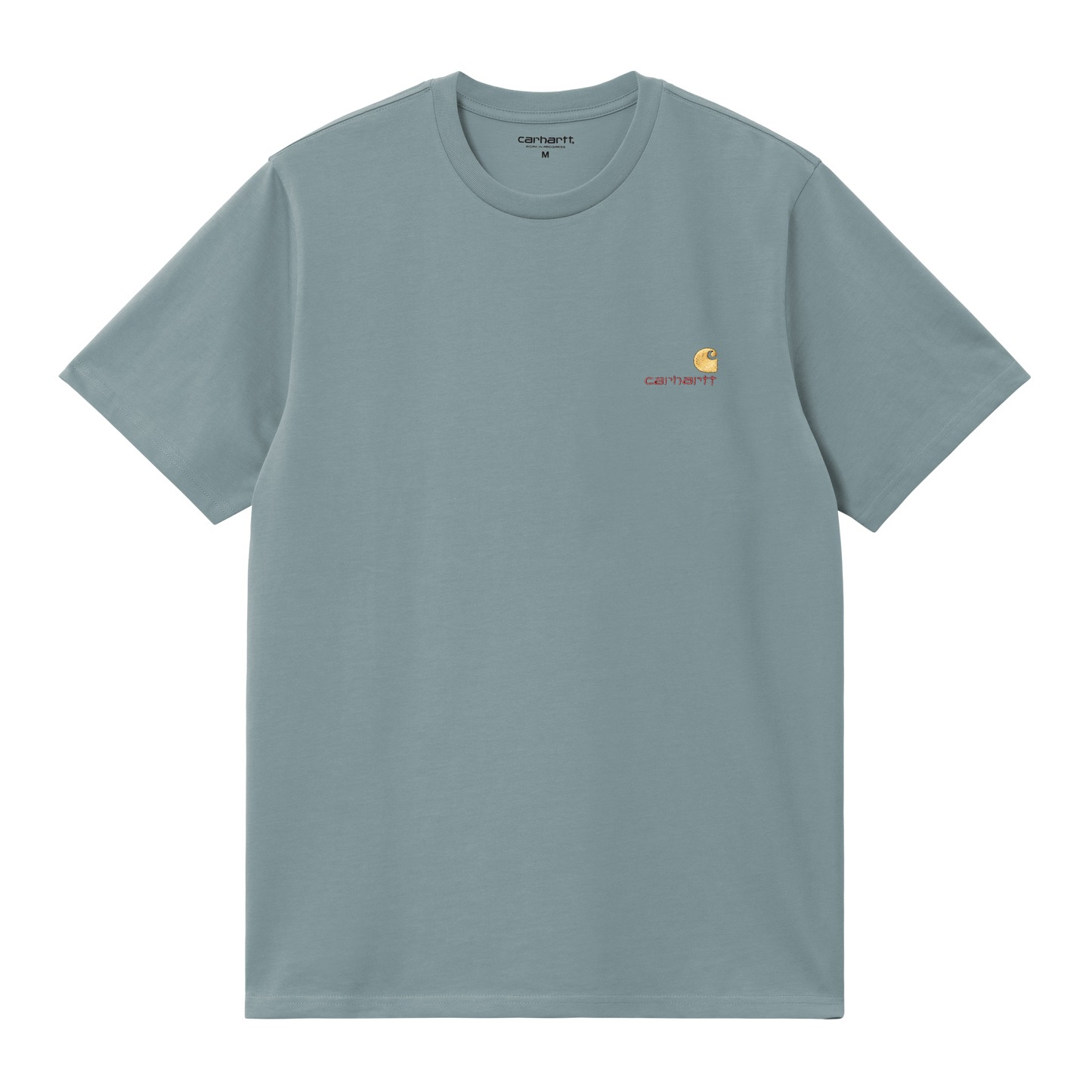 Carhartt WIP S/S American Script T-Shirt - Citadel