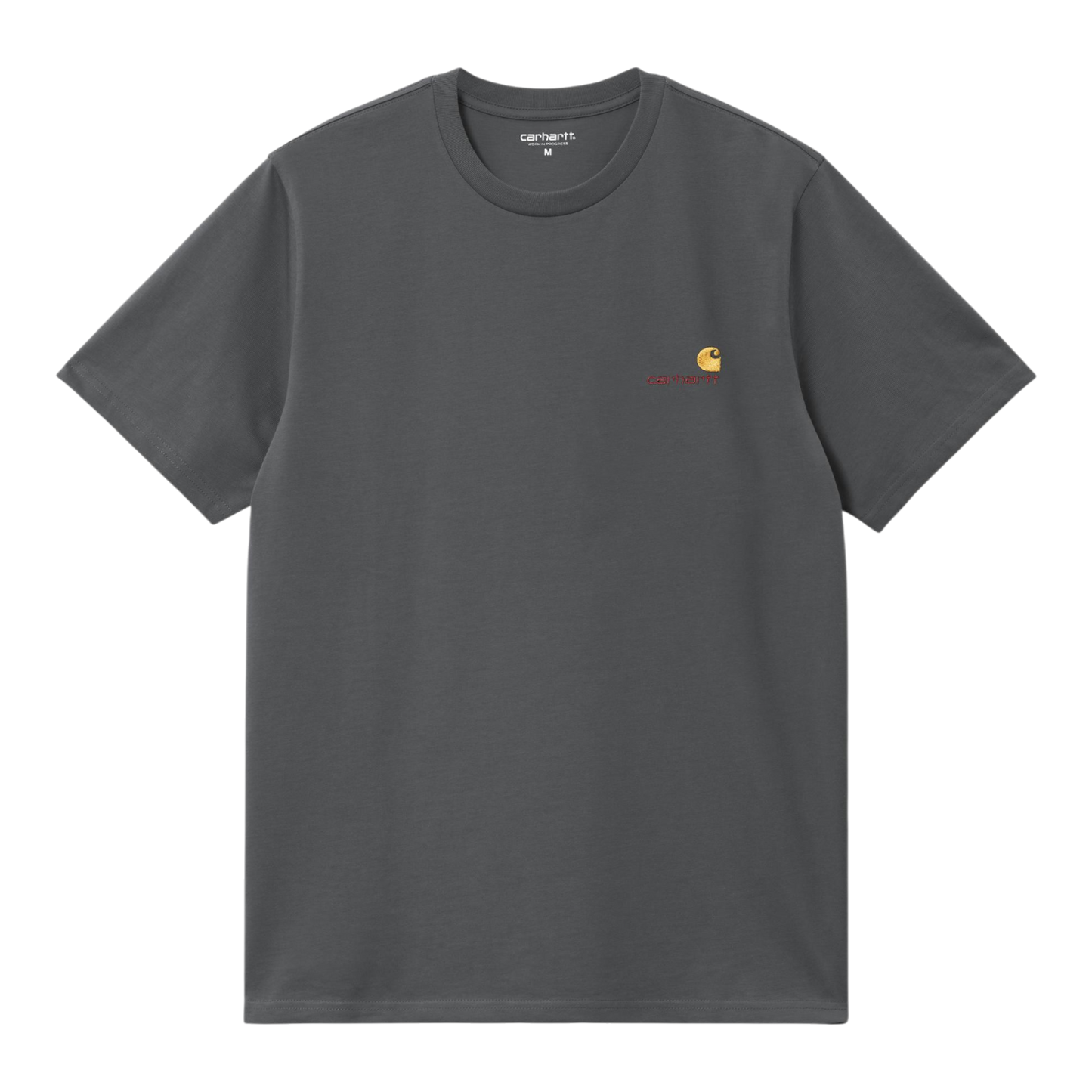 Carhartt WIP S/S American Script T-Shirt - Graphite