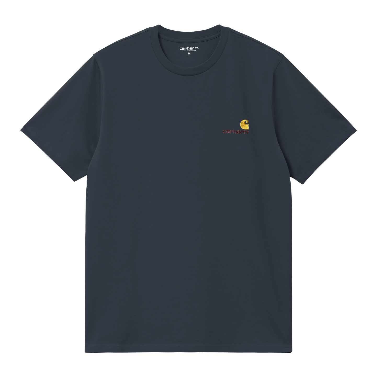 Carhartt WIP S/S American Script T-Shirt - Deep Night