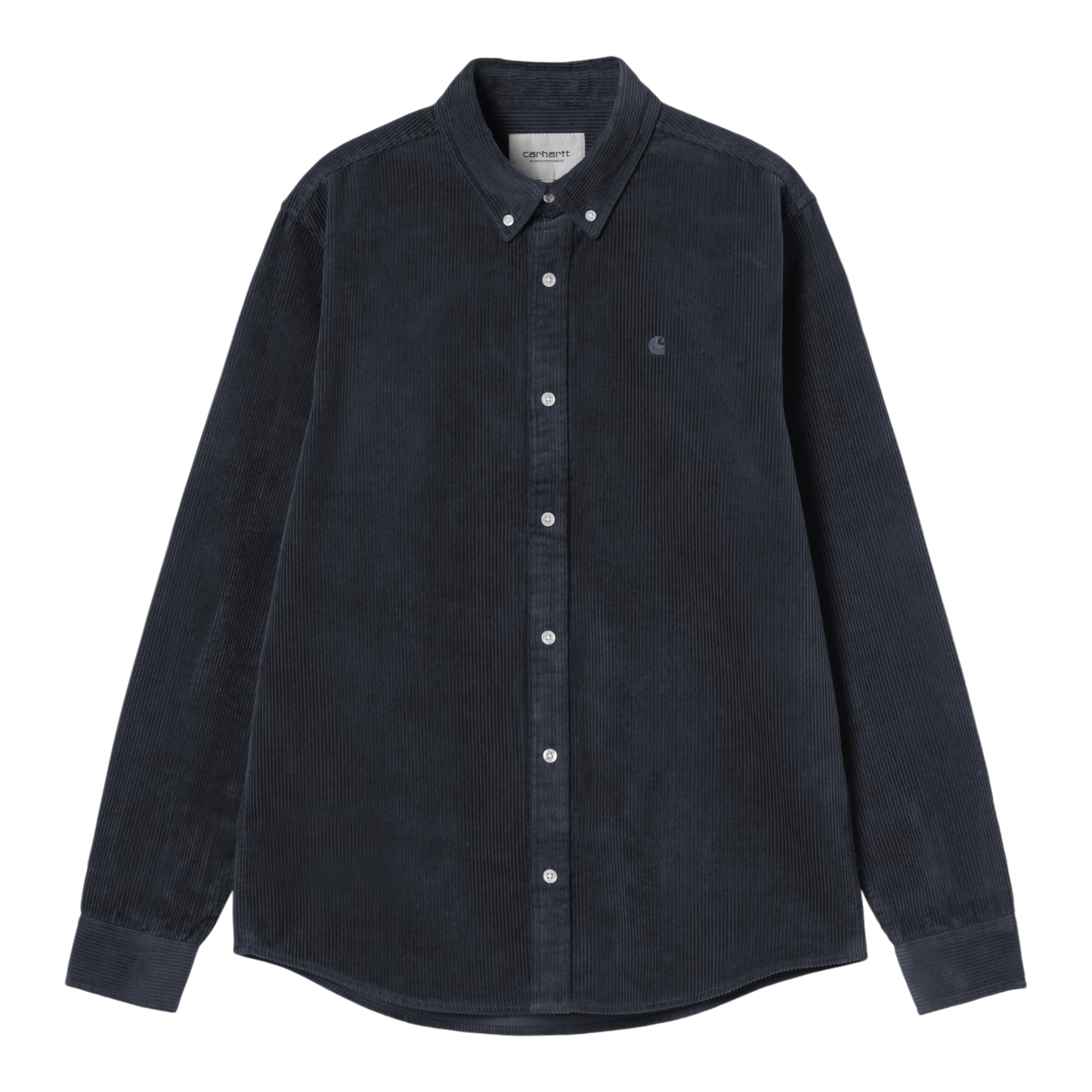 Carhartt WIP L/S Madison Cord Shirt - Dark Navy