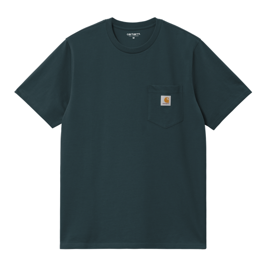 Carhartt WIP S/S Pocket T-Shirt - Deep Lagoon