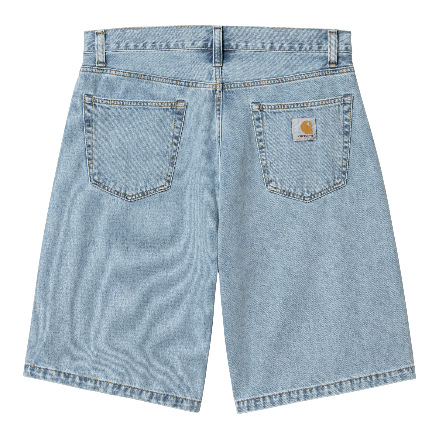 Carhartt WIP - Landon Short - Blue Heavy Worn Bleached