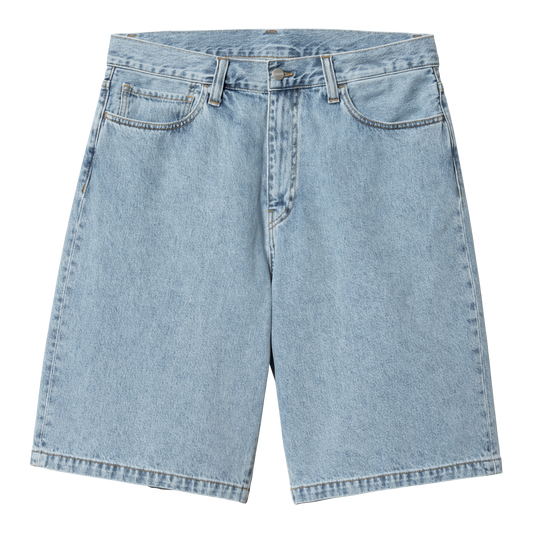 Carhartt WIP - Landon Short - Blue Heavy Worn Bleached