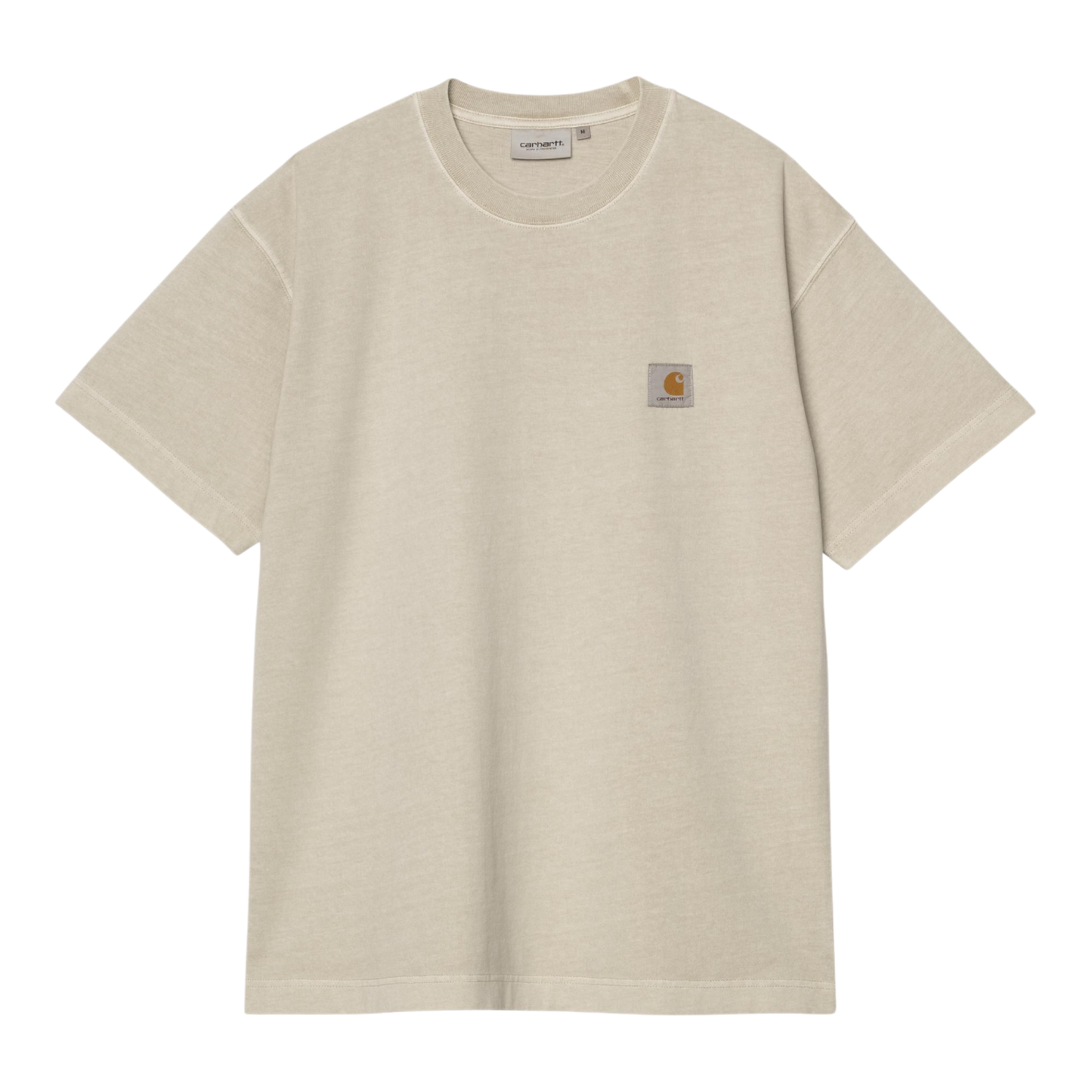 Carhartt WIP S/S Vista T-Shirt - Fleur De Sel, Garment Dyed