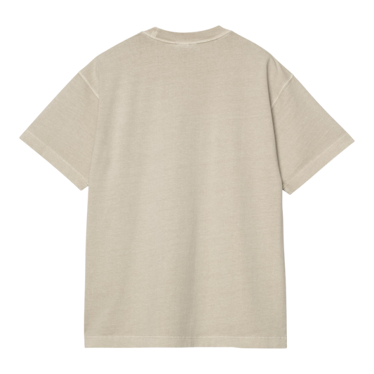 Carhartt WIP S/S Vista T-Shirt - Fleur De Sel, Garment Dyed