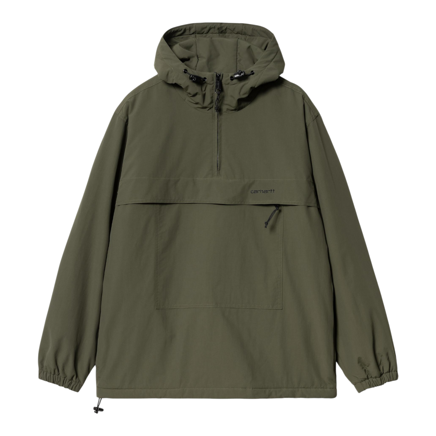 Carhartt WIP Windbreaker Pullover Jacket- Cypress / Black