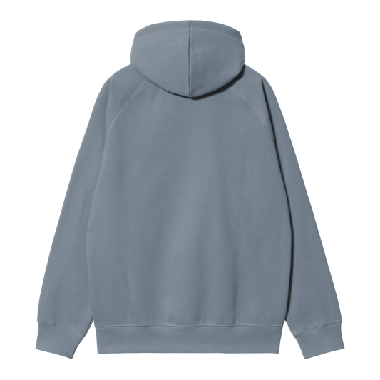 Carhartt WIP Hooded Chase Sweatshirt - Angelite / Gold