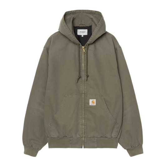 Carhartt OG Active Jacket Dearborn Canvas - Leaf Stone