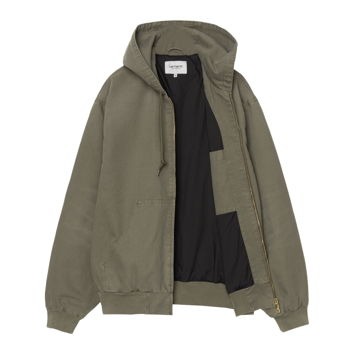 Carhartt OG Active Jacket Dearborn Canvas - Leaf Stone