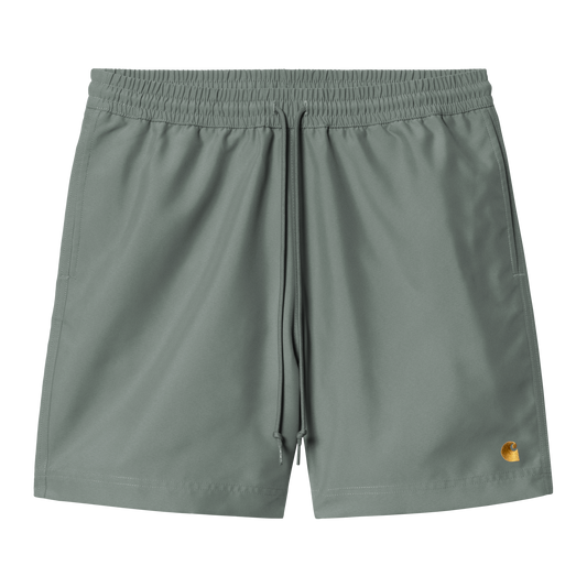 Carhartt WIP Chase Swim Trunks - Velvet Green / Gold