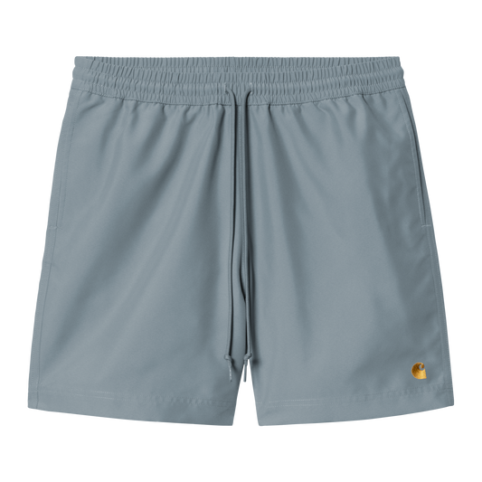 Carhartt WIP Chase Swim Trunks - Velvet Blue / Gold