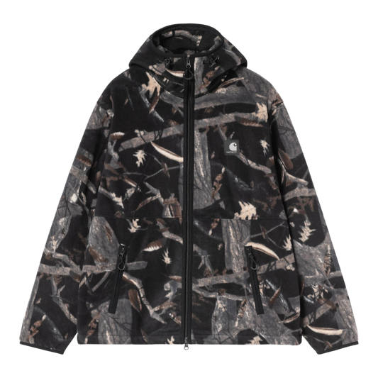 Carhartt Blevin Liner Jacket - Camo Feather Tree, Black
