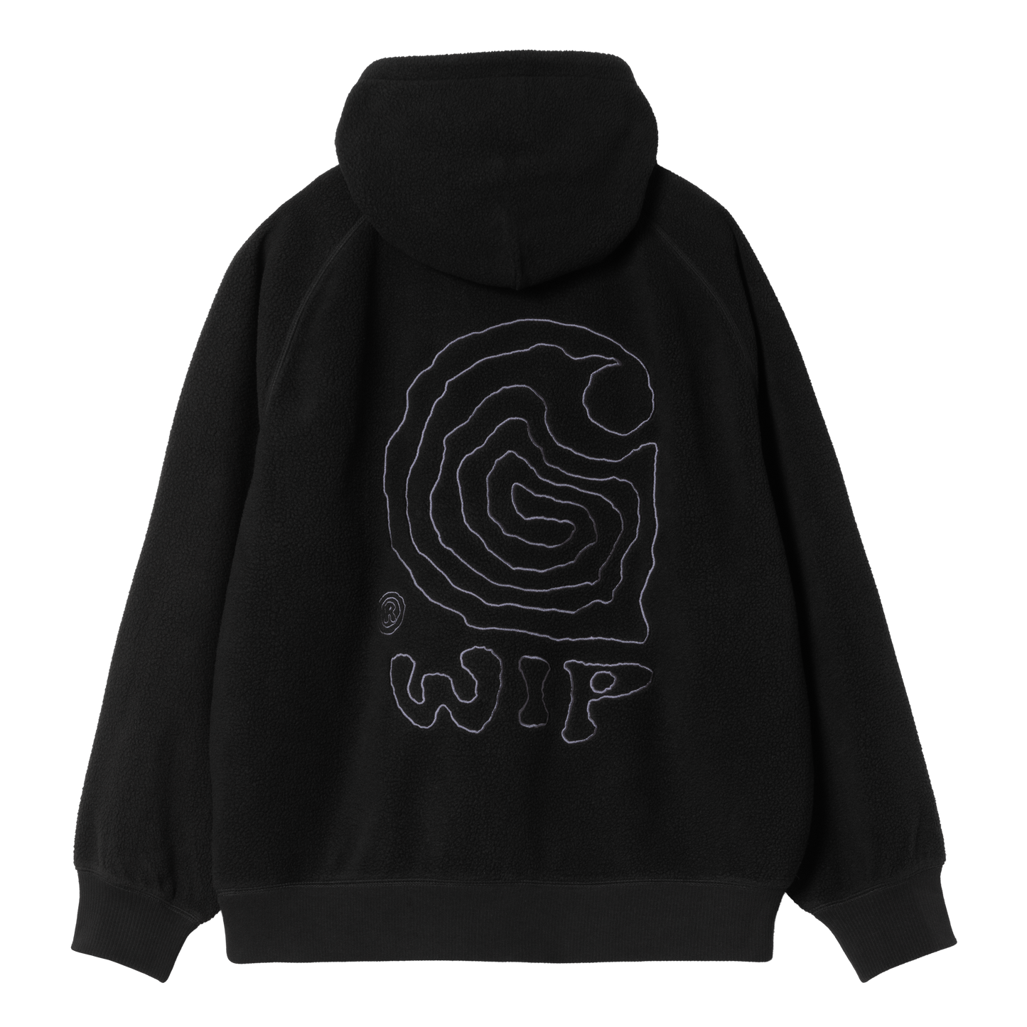 Carhartt WIP Hooded Helix Sweatshirt - Black / Porphyry