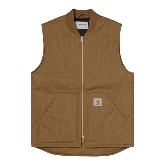 Carhartt WIP Classic Vest - Hamilton Brown, Rigid
