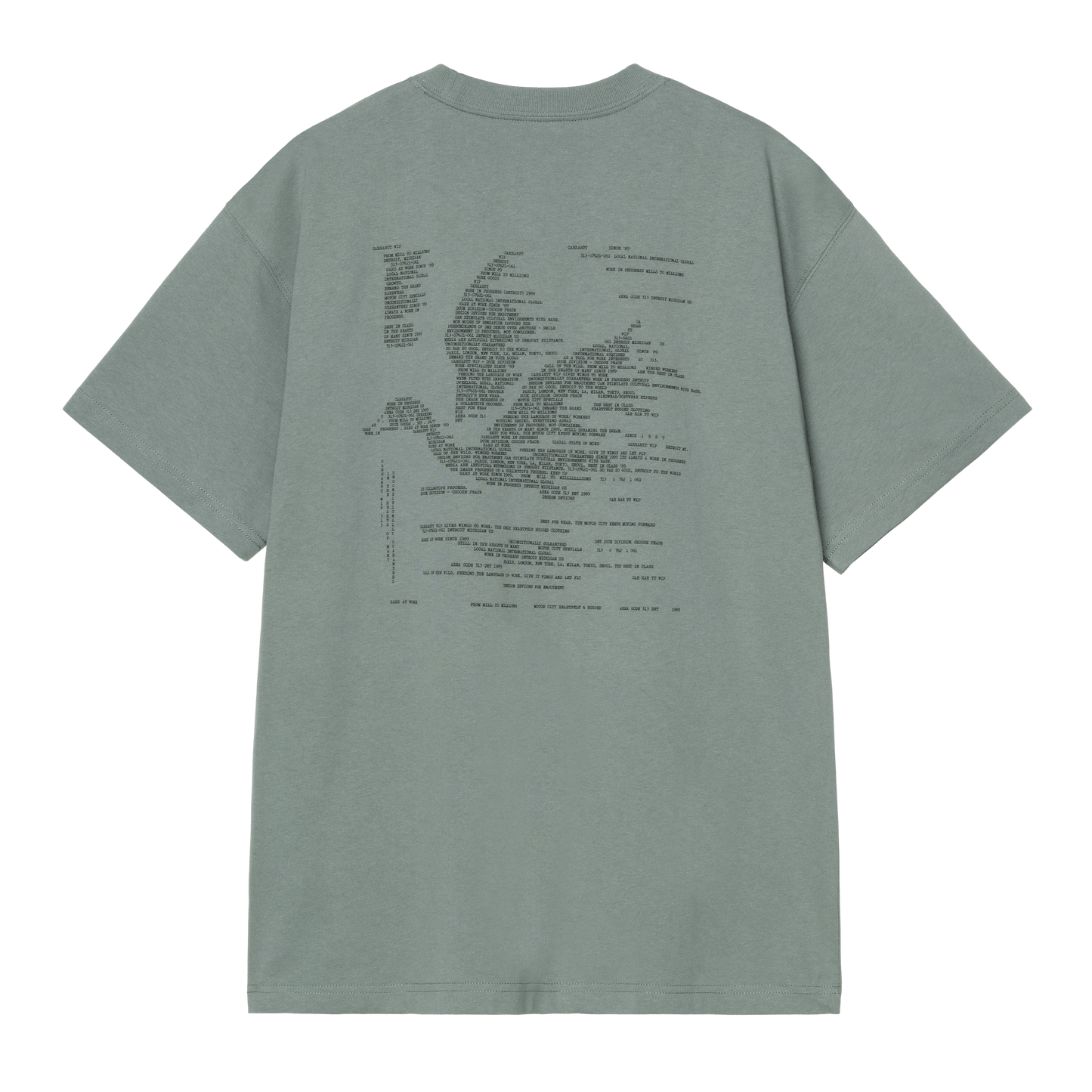 Carhartt WIP S/S Punched T-Shirt - Velvet Green