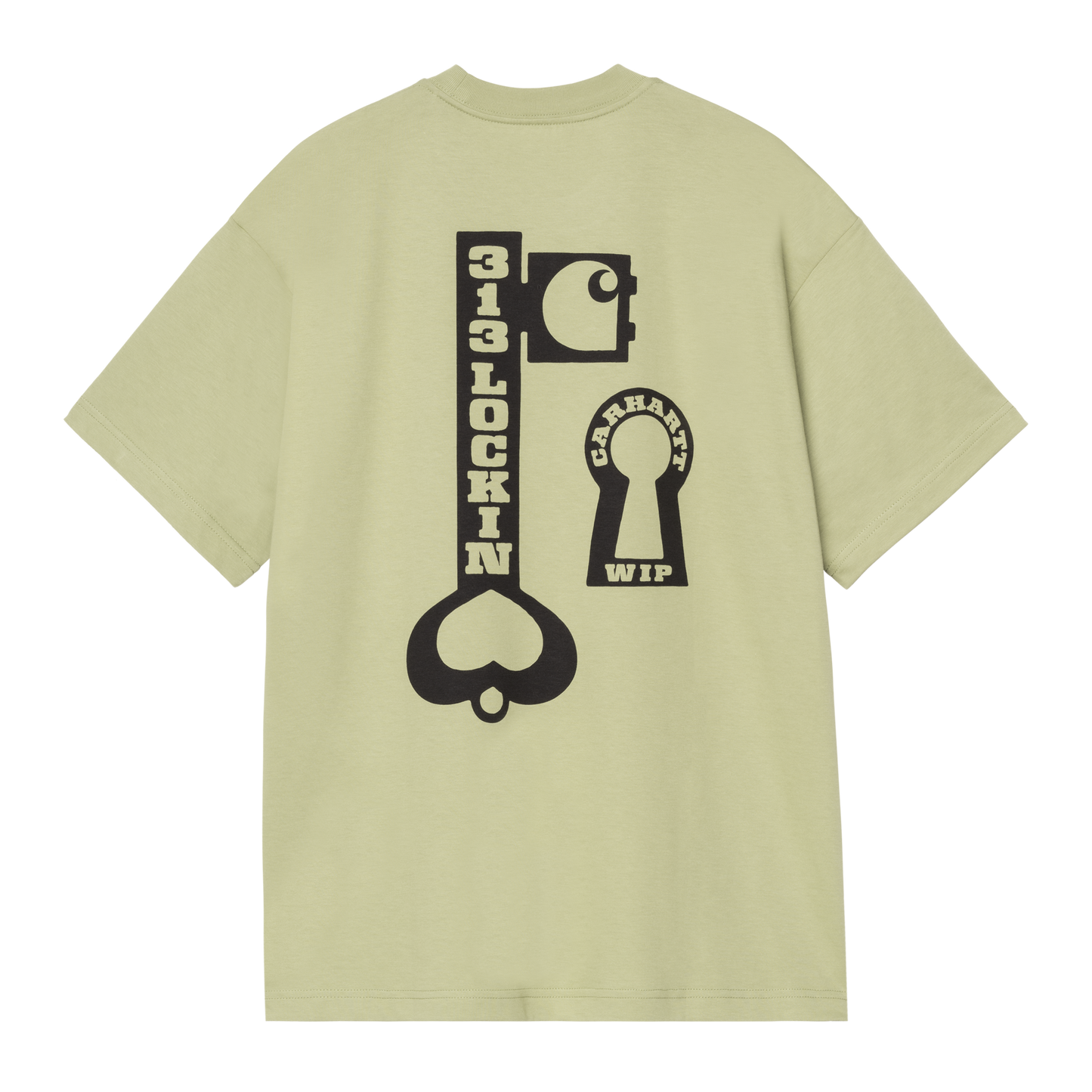 Carhartt WIP S/S Locked T-Shirt - Gentle Green
