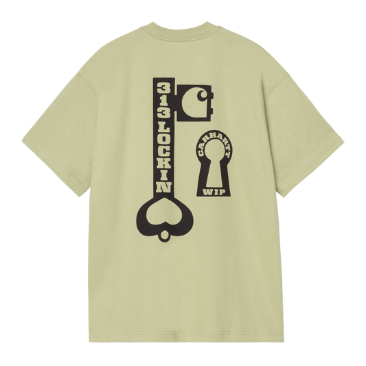 Carhartt WIP S/S Locked T-Shirt - Gentle Green