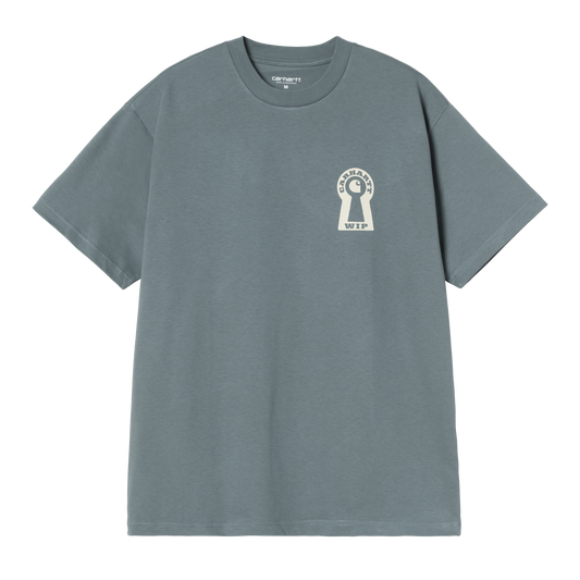 Carhartt WIP S/S Locked T-Shirt - Cozy Blue