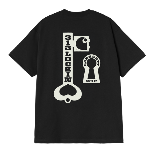 Carhartt WIP S/S Locked T-Shirt - Black