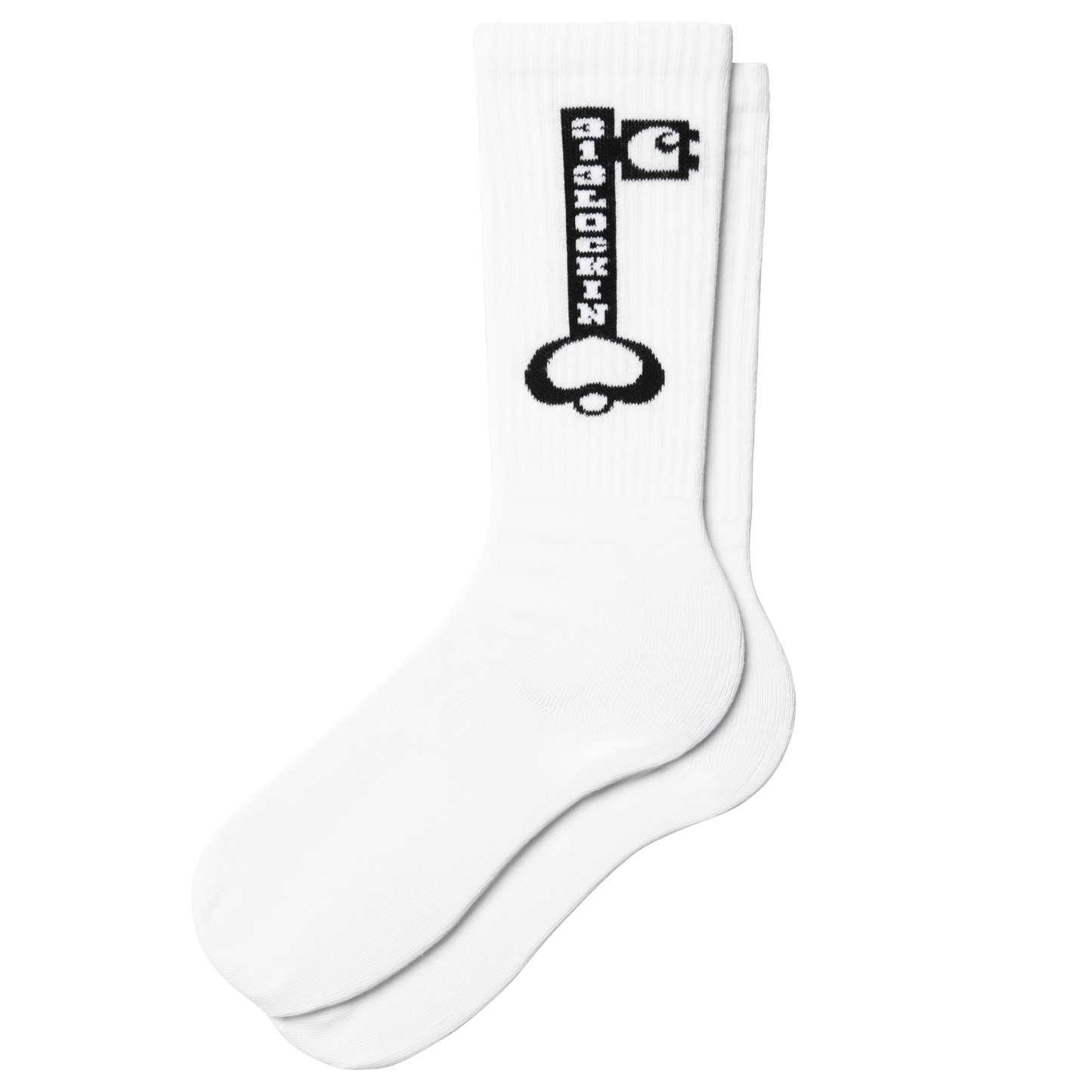 Carhartt WIP - Locked Socks - White / Black