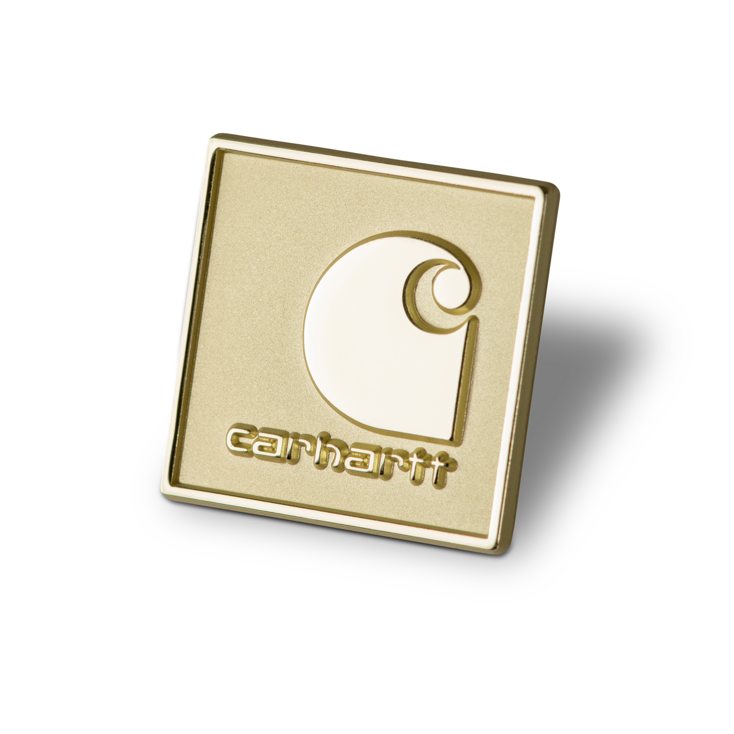 Carhartt WIP Square Label Pin - Gold