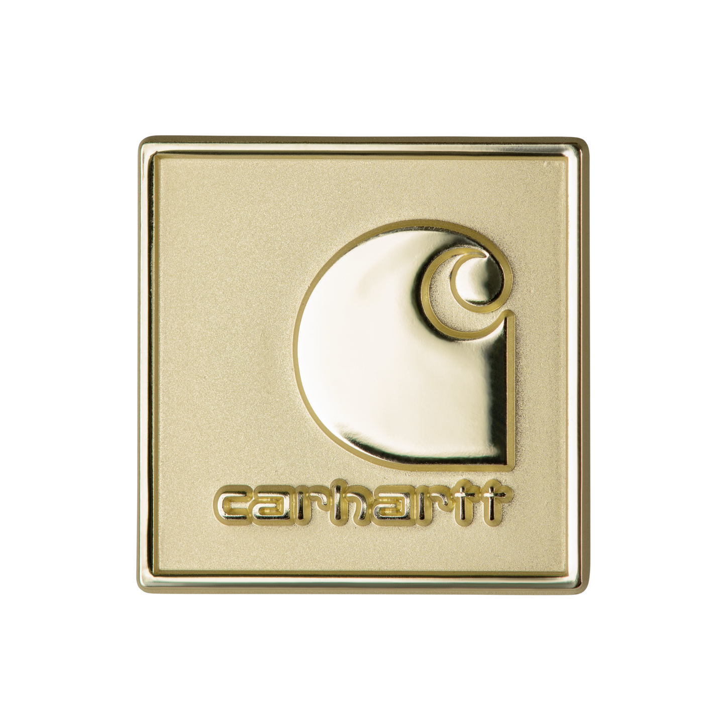Carhartt WIP Square Label Pin - Gold