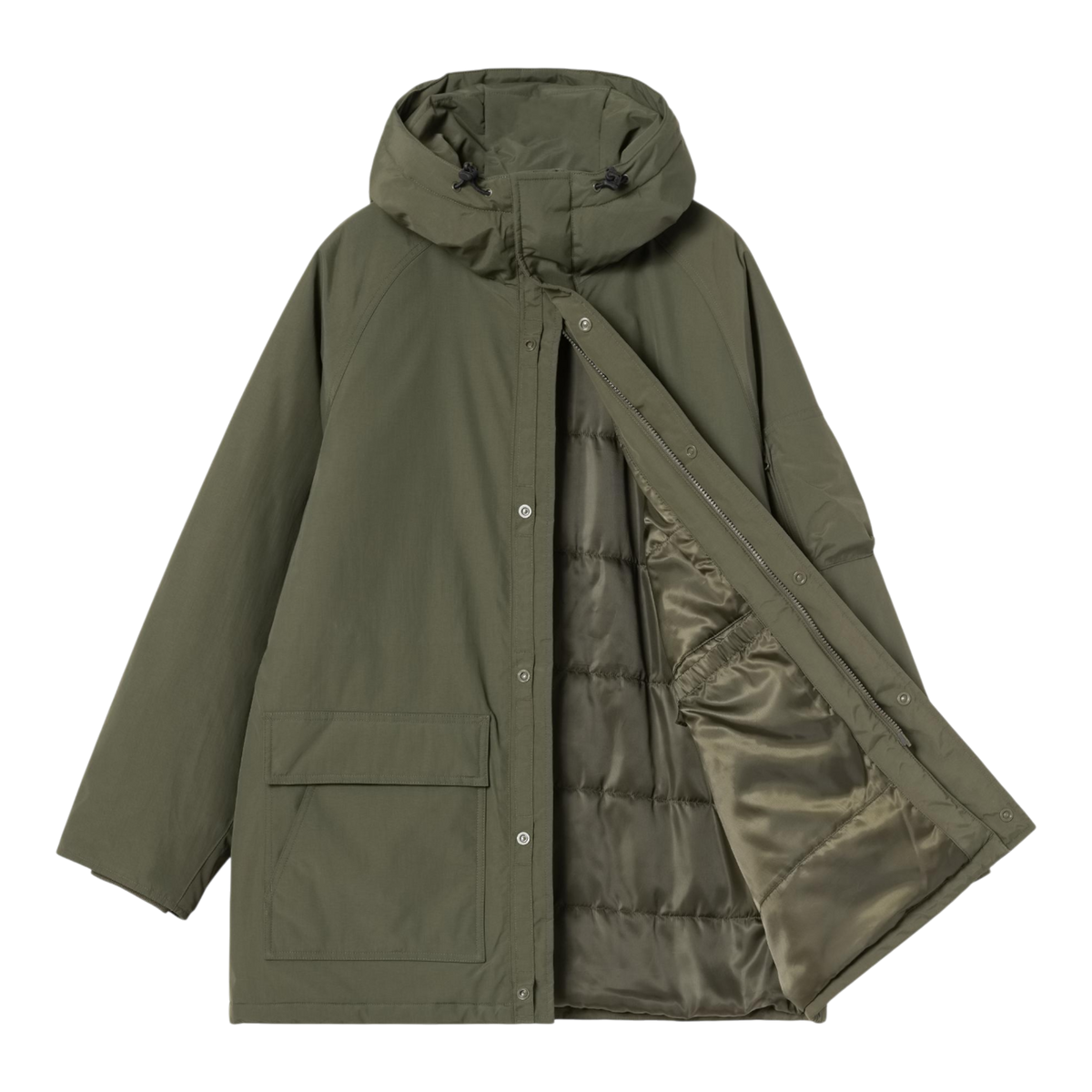 Carhartt WIP Stanwood Parka Jacket- Cypress