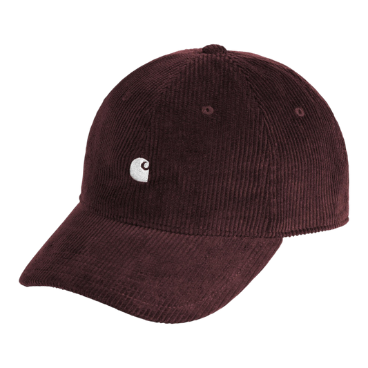 Carhartt WIP Harlem Cap - Amarone / White
