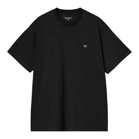 Carhartt WIP S/S Small Heart T-Shirt - Black / Black
