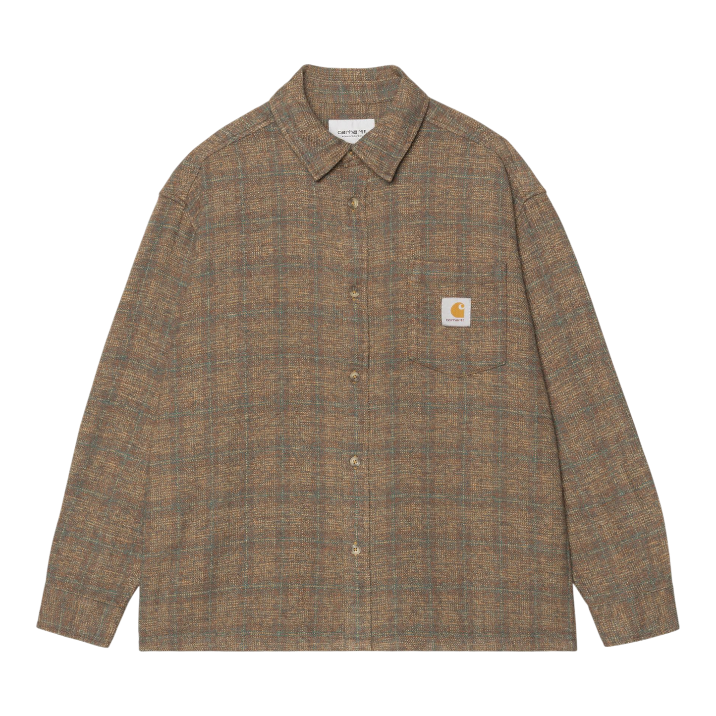 Carhartt WIP L/S Bagley Shirt - Bagley Check / Hamilton Brown