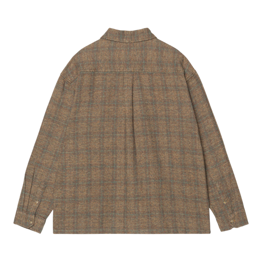 Carhartt WIP L/S Bagley Shirt - Bagley Check / Hamilton Brown