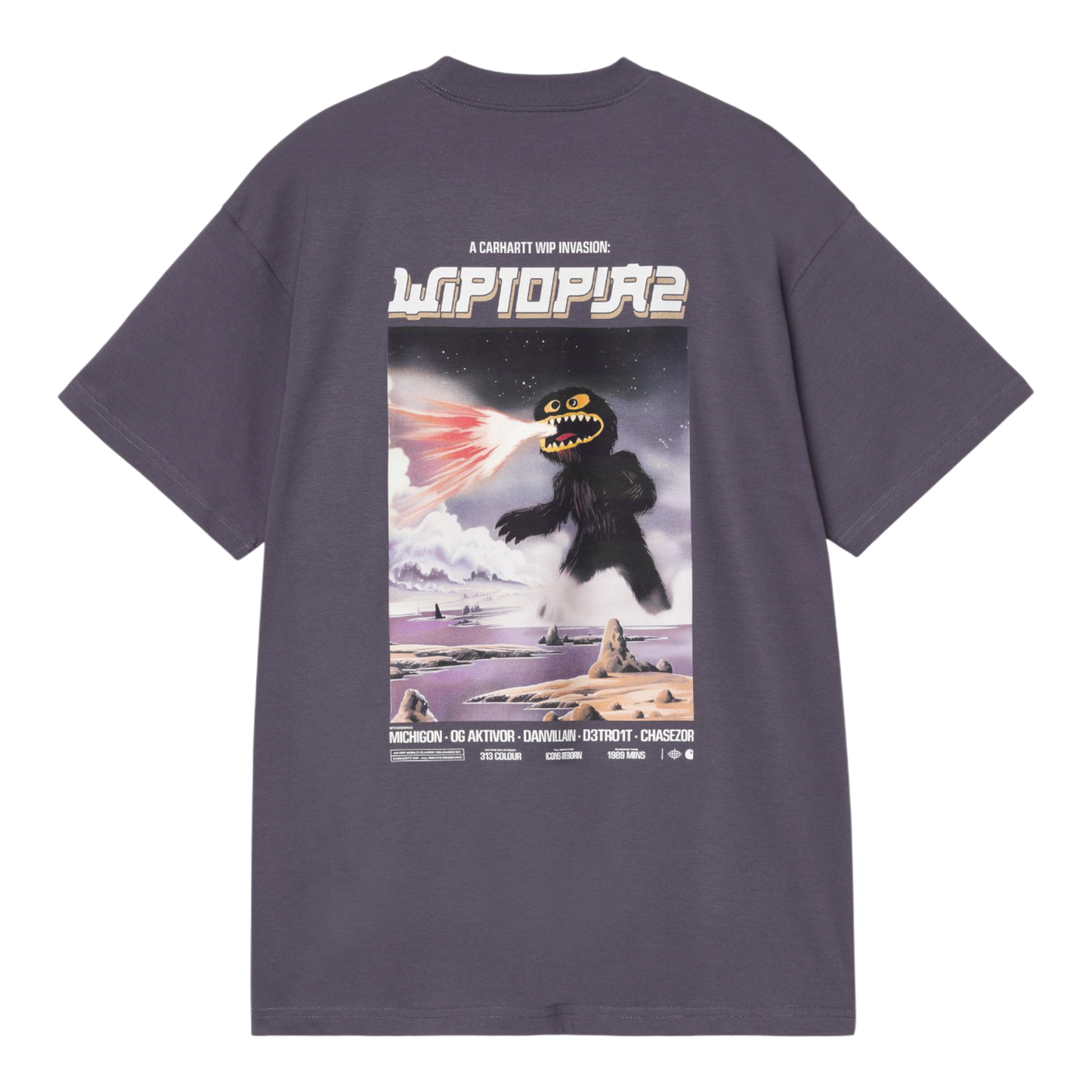 Carhartt WIP S/S Wiptopia II T-Shirt - Shady Purple