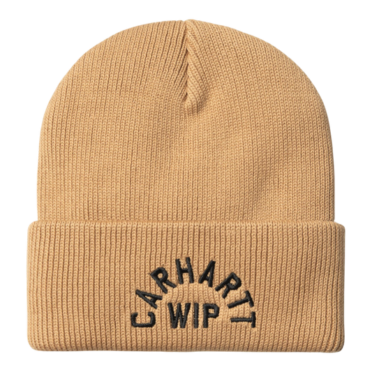 Carhartt WIP Arch Script Beanie - WIP Dusty H / Black