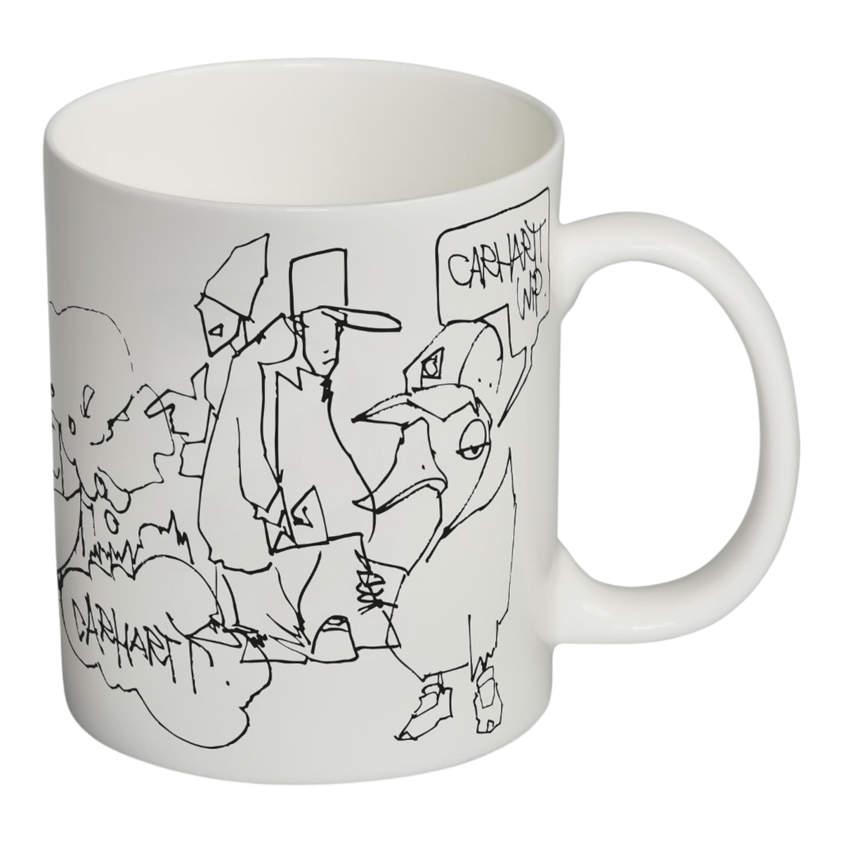 Carhartt WIP Blinkerfluid Mug - White / Black